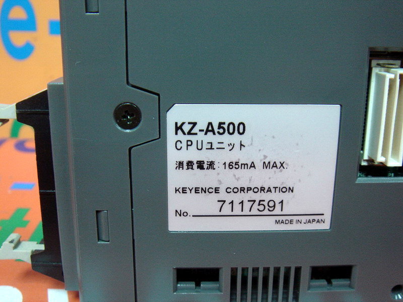 KEYENCE KZ-A500 - 裕益科技自動化設備可程式編碼器PLC分散式